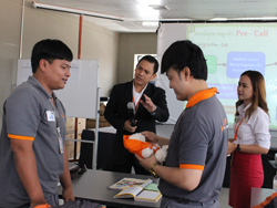 บทบาทหน้าที่ของพนักงานรับส่งพัสดุมืออาชีพ Professional Courier โดยอาจารย์อภิรัติ  คำสายพรม