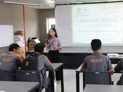 กล่าวต้อนรับพร้อมแนะนำทีมวิทยากร และกิจกรรมฝึอบรม
