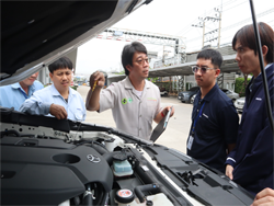 การตรวจสอบและเตรียมความพร้อมของยานพาหนะ