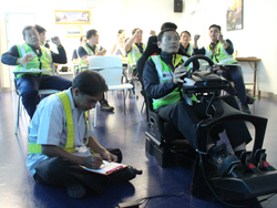 ฝึก และทดสอบปฏิกิริยาการตอบสนองในสถานการณ์ฉุกเฉินด้วยเครื่อง Driving Simulator