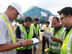 เตรียมความพร้อมก่อนการฝึกและการประเมินทักษะการขับรถเชิงสถานการณ์ในสถานีจำลอง
