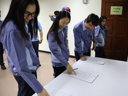 ลงทะเบียนรับเอกสารประกอบการฝึกอบรม