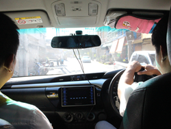 ฝึก และประเมินทักษะการขับรถเชิงป้องกันอุบัติเหตุบนถนนจริง On Road Evaluate with Instructor