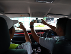 การปรับตำแหน่งอุปกรณ์ภายในรถ