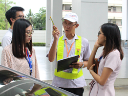 ครูฝึกประจำรถสรุปผลการฝึกอบรม และให้คำแนะนำเพิ่มเติม Post Trip Advise
