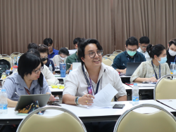 ลงทะเบียนทดสอบความรู้ก่อน และหลังการฝึกอบรม