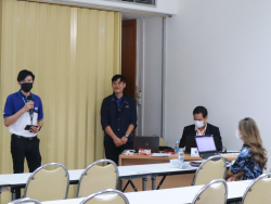 กล่าวต้อนรับพร้อมแนะนำวิทยากร และกิจกรรมฝึกอบรม