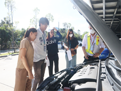 การตรวจสอบและเตรียมความพร้อมของยานพาหนะ