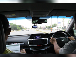 ฝึก และประเมินทักษะการขับรถเชิงป้องกันอุบัติเหตุบนการจราจรจริง On Road Evaluate