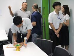 ลงทะเบียนรับเอกสารประกอบการฝึกอบรม