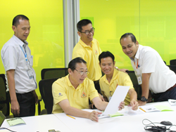 กิจกรรมระดมสมองเพื่อการแก้ไขปัญหาร่วมกัน Team Building and Brainstorm