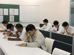 ลงทะเบียนทดสอบความรู้ก่อน และหลังการฝึกอบรม