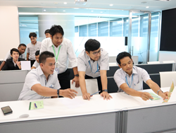 กิจกรรมระดมสมองเพื่อการแก้ไขปัญหาร่วมกัน Team Building and Brainstorm