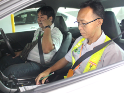 การตรวจสอบความปลอดภัยภายในห้องโดยสารก่อนการเดินทาง