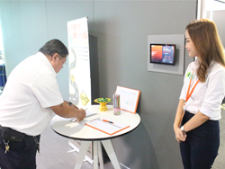 ลงทะเบียนรับเอกสารประกอบการฝึกอบรม