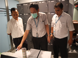 ลงทะเบียนรับเอกสารประกอบการฝึกอบรม