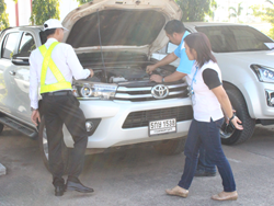 ปฏิบัติการตรวจสอบ และบำรุงรักษายานพาหนะเบื้องต้น Pre-Trip Inspection and Basic Maintenance