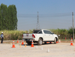 ฝึก และประเมินทักษะการขับรถเชิงสถานการณ์ในสถานีจำลอง Skill Driving Development