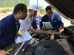 ปฏิบัติการตรวจสอบ และบำรุงรักษายานพาหนะเบื้องต้น Pre-Trip Inspection and Basic Maintenance