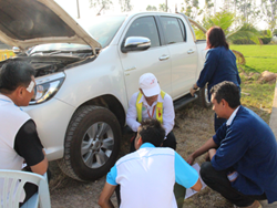 ปฏิบัติการตรวจสอบสภาพยาง และระบบรองรับน้ำหนักรถยนต์เบื้องต้น Tyre Inspection and Basic Maintenance
