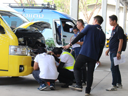 ปฏิบัติการตรวจสอบ และบำรุงรักษารถยนต์เบื้องต้น Pre-Trip Inspection and Basic Maintenance