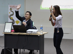 กล่าวต้อนรับพร้อมแนะนำทีมวิทยากร และกิจกรรมฝึอบรม