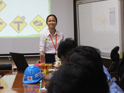 กล่าวต้อนรับพร้อมแนะนำวิทยากร และกิจกรรมฝึกอบรม