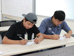 ทดสอบความรู้ก่อน และหลังการฝึกอบรม