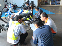 ปฏิบัติการตรวจสอบ และเตรียมความพร้อมของยานพาหนะก่อนการเดินทาง Pre-Trip Inspection