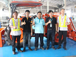Siam Kubota Improve Safety Riding Skill