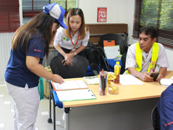 ลงทะเบียนทดสอบความรู้ก่อน และหลังการฝึกอบรม