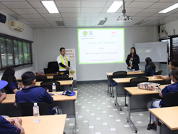 ผู้บริหารกล่าวขอบคุณพร้อมเน้นย้ำมาตรฐานความปลอดภัยขององค์กร