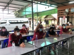 จัดการเว้นระยะห่างตามมาตรฐานความปลอดภัย