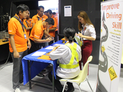 ลงทะเบียนรับเอกสารประกอบการฝึกอบรม