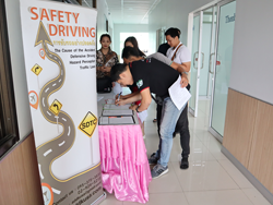 ลงทะเบียนรับเอกสารประกอบการฝึกอบรม