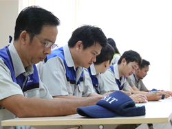 ทดสอบความรู้ก่อน และหลังการฝึกอบรม