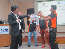 การทำงานร่วมกันเป็นทีมโดยมีเป้าหมายเดียวกัน
