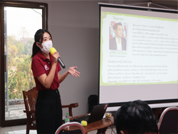 กล่าวต้อนรับพร้อมแนะนำวิทยากรและกิจกรรมฝึกอบรม