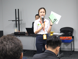 กล่าวต้อนรับพร้อมแนะนำทีมวิทยากร และกิจกรรมฝึอบรม
