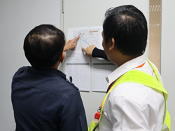 ศึกษาแผนการเดินทางที่ใช้ในการตรวจประเมิน
