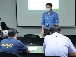 หน่วยงานความปลอดภัยกล่าวต้อนรับ	 พร้อมเน้นย้ำวัตถุประสงค์การฝึกอบรม	