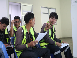 ทดสอบความรู้ก่อน และหลังการฝึกอบรม