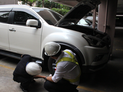 ปฏิบัติการตรวจสอบสภาพยาง และระบบรองรับน้ำหนักรถยนต์เบื้องต้น Tyre Inspection and Basic Maintenance