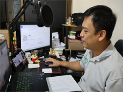 ลงทะเบียนรับเอกสารประกอบการฝึกอบรม