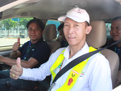 ฝึก และประเมินทักษะการขับรถเชิงป้องกันอุบัติเหตุบนถนนจริง On Road Evaluate with Instructor