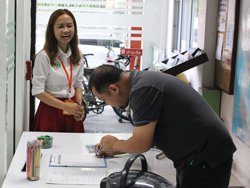 ลงทะเบียนรับเอกสารประกอบการฝึกอบรม