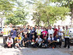 COT Team Building and Vehicle Inspection