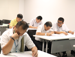 ทดสอบความรู้ก่อน และหลังการฝึกอบรม