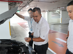 การตรวจสอบและเตรียมความพร้อมของยานพาหนะ