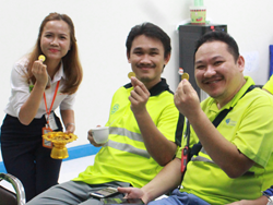 ขอขอบคุณที่ร่วมสร้างวัฒนะธรรมความปลอดภัยไปด้วยกัน